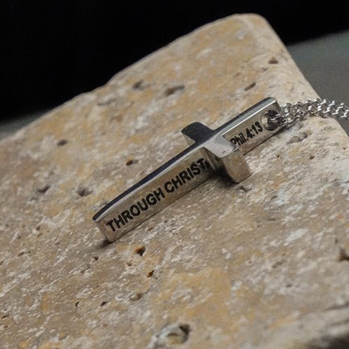 I Can Do All Things Cross Necklace