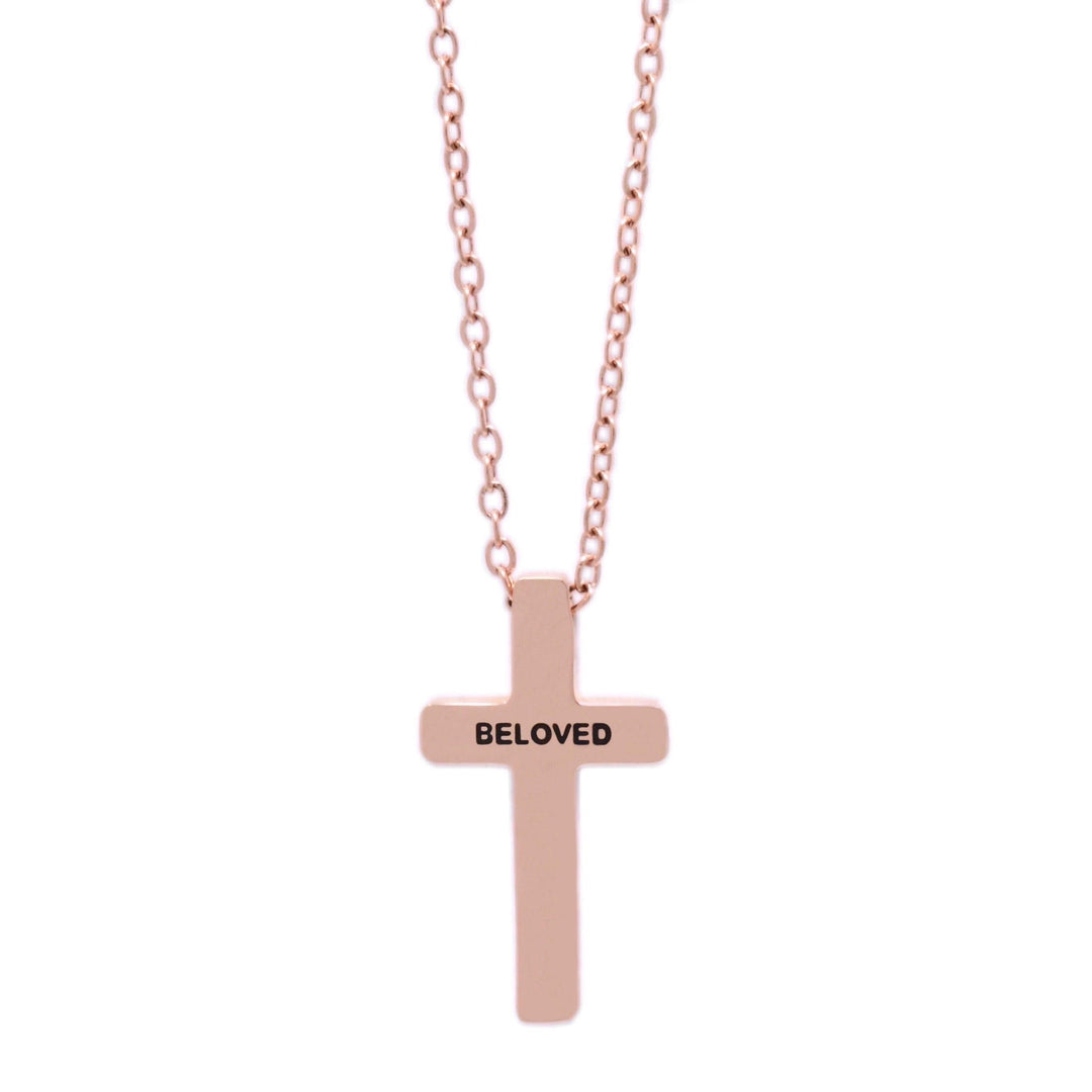 Beloved Cross - Rose Gold Necklace