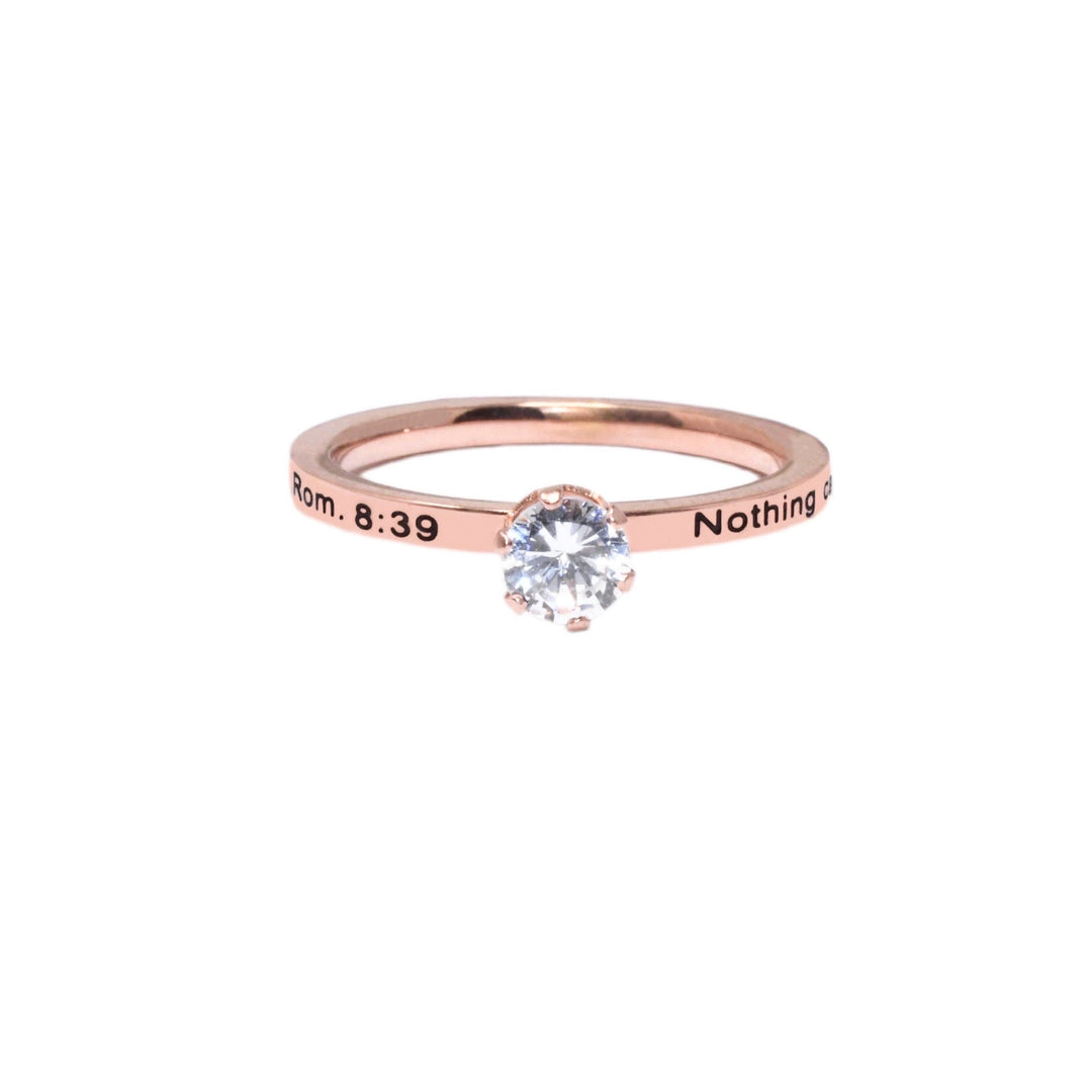 Nothing Can Separate Me Diamond CZ Ring