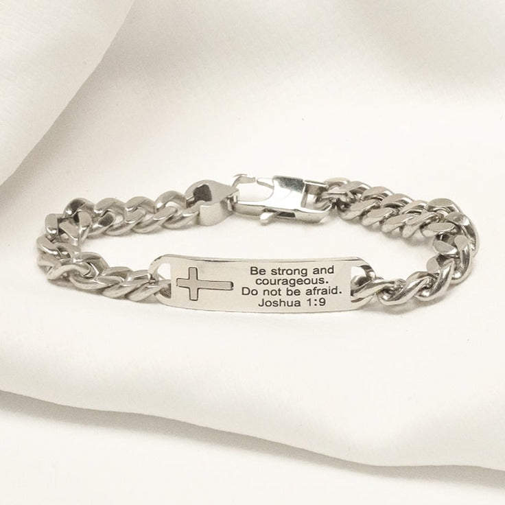 Do Not Be Afraid - Silver Bracelet