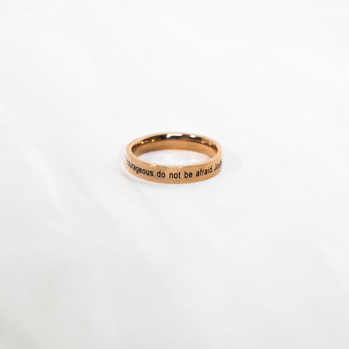 Be Strong - Double Diamond CZ Ring