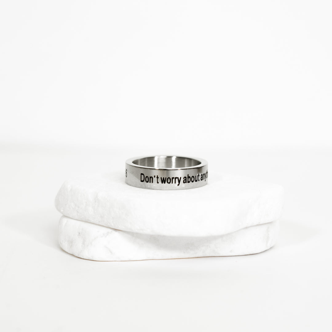 Don't Worry - Smooth Ring