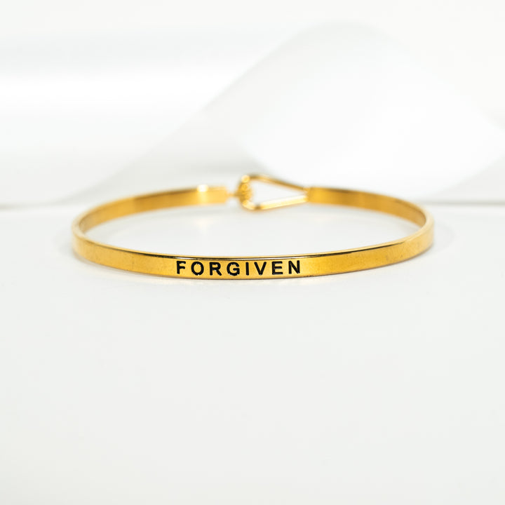 Forgiven - Thin Hook Bracelet