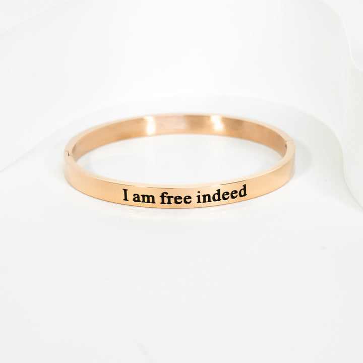 Free Indeed - Bangle Bracelet