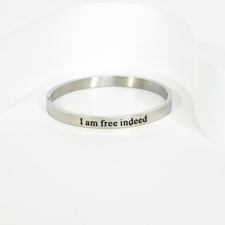 Free Indeed - Bangle Bracelet