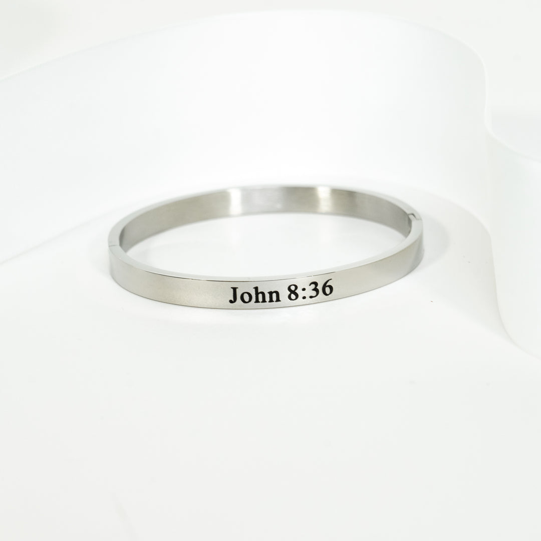 Free Indeed - Bangle Bracelet