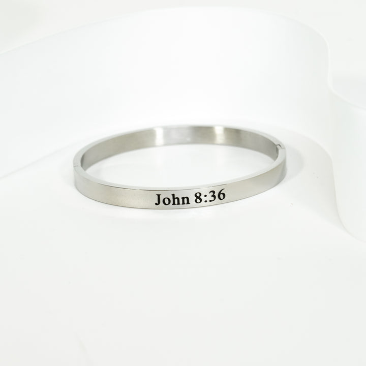 Free Indeed - Bangle Bracelet