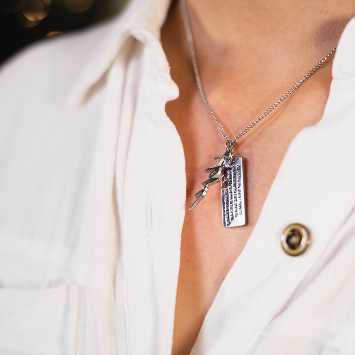 Hope - Verse Tag Necklace