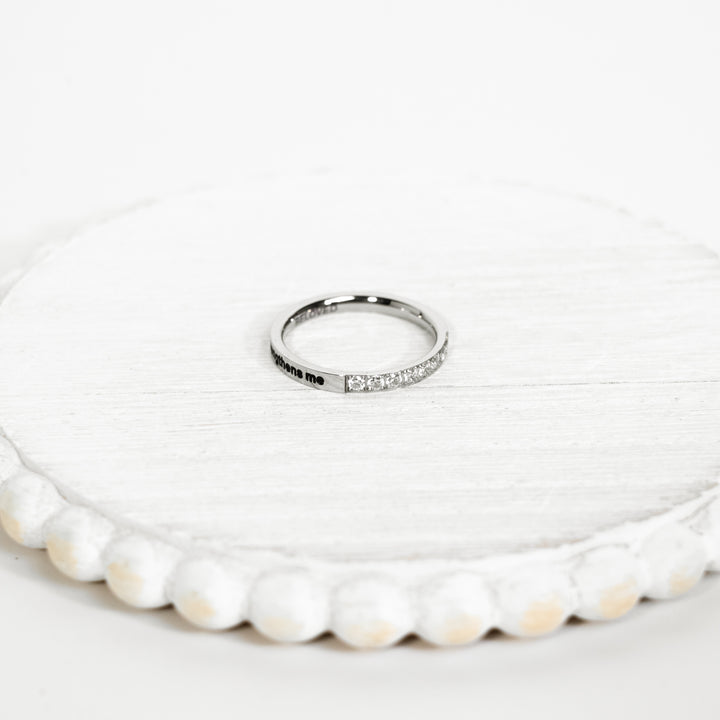 I Can Do All Things - Diamond CZ Ring