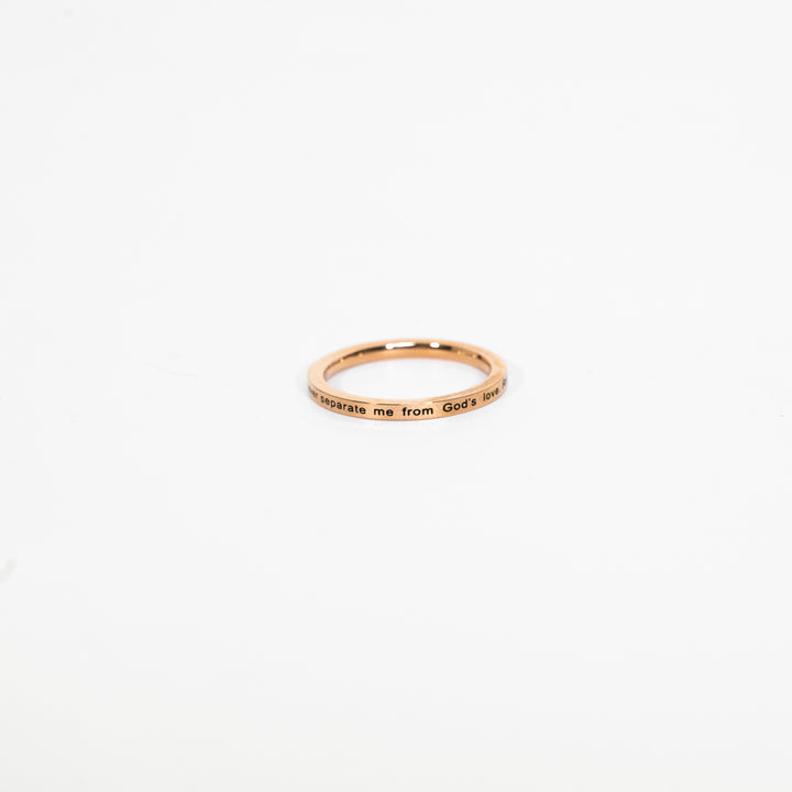 Nothing Can Ever Separate - Thin Ring