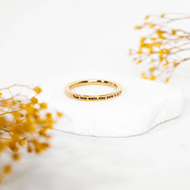 True Love Waits - Thin Ring