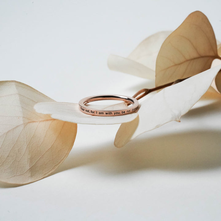 Fear Not Thin - Rose Gold Ring