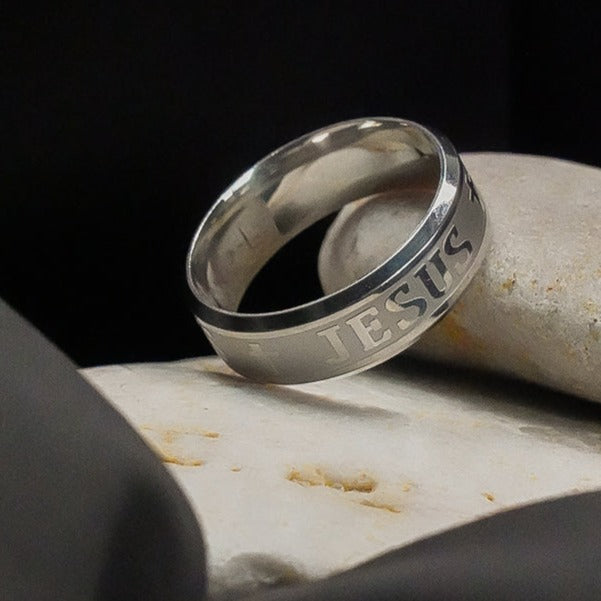 Jesus - Silver Ring