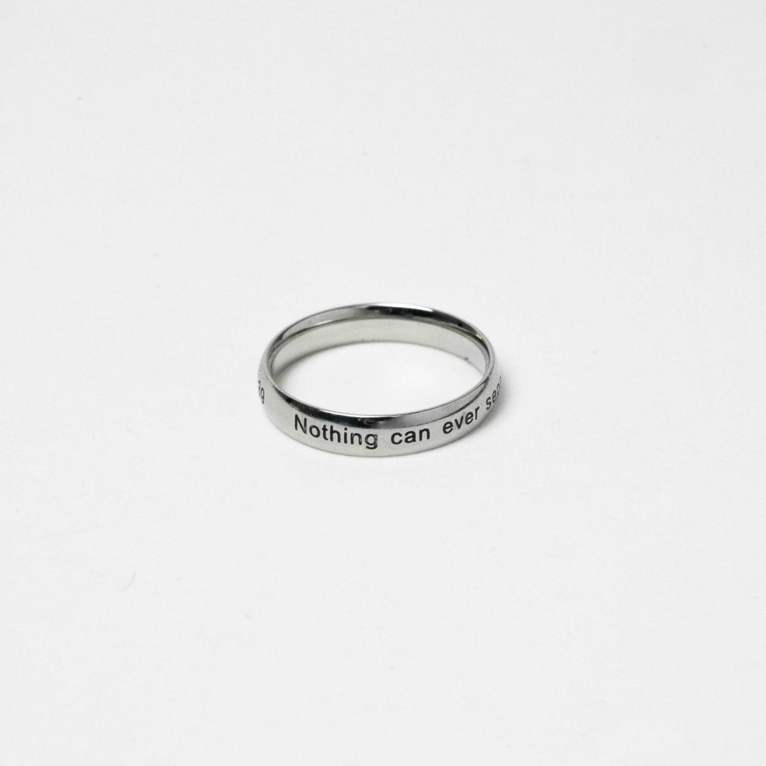 Nothing Can Ever Separate - Silver Ring