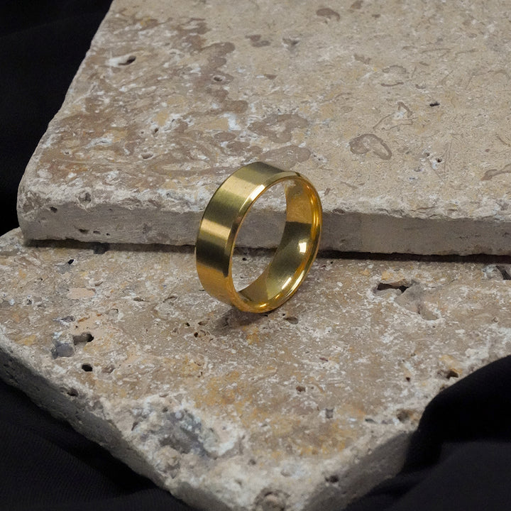 Stainless Steel - Silver/Gold/Black Ring