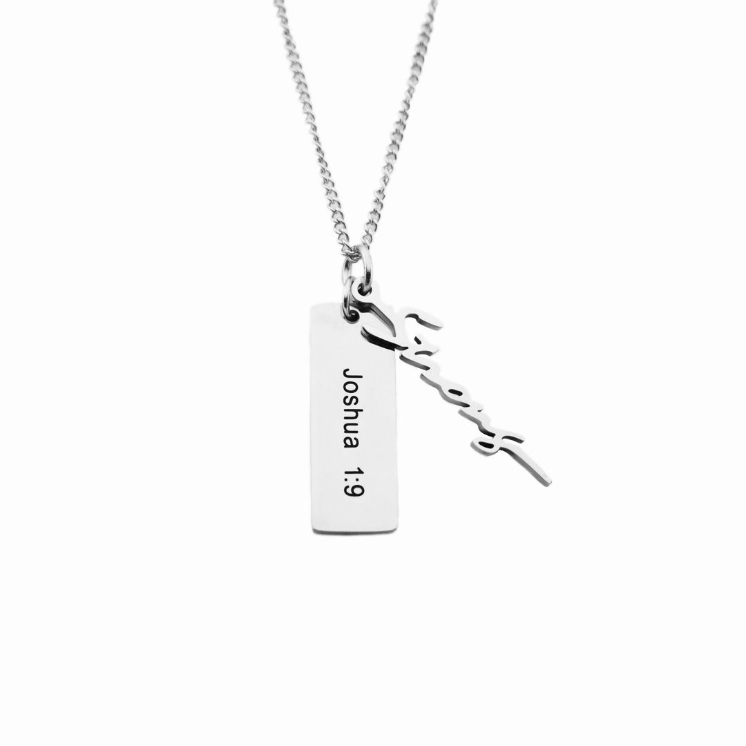 Strong - Silver Necklace