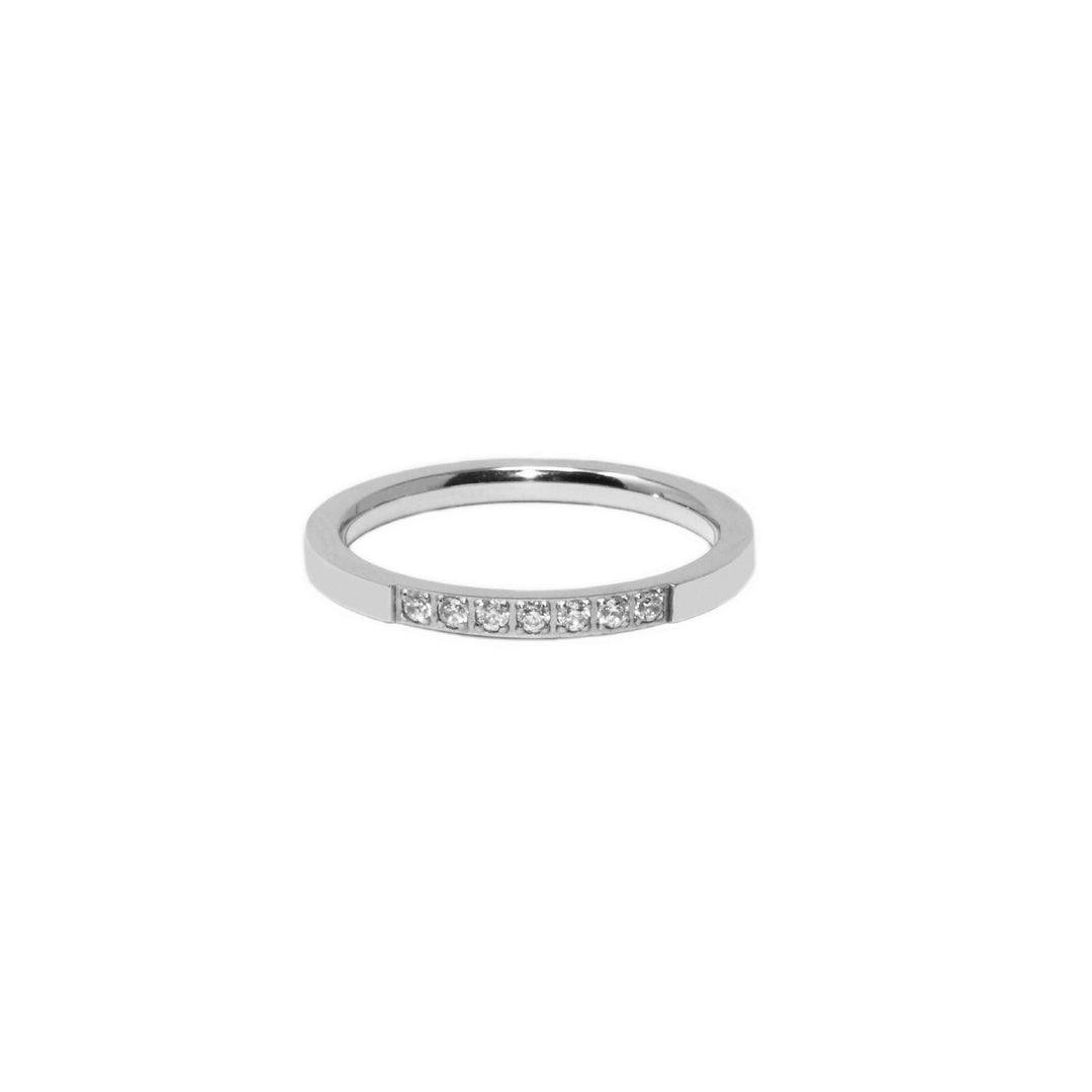 I Know The Plans Diamond CZ - Silver Ring