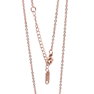 Rose Gold BLESSED Bar Necklace