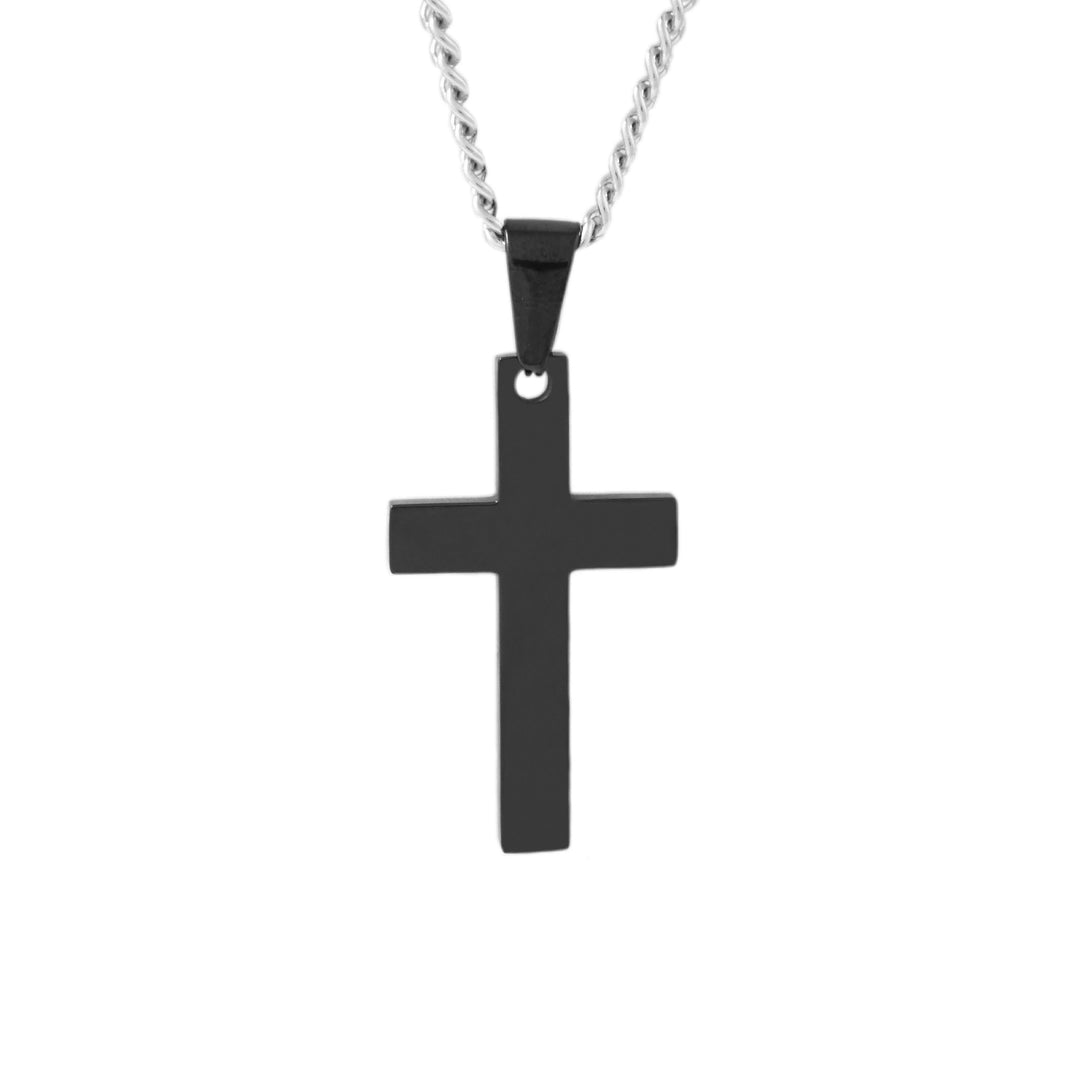 Black Cross - Necklace