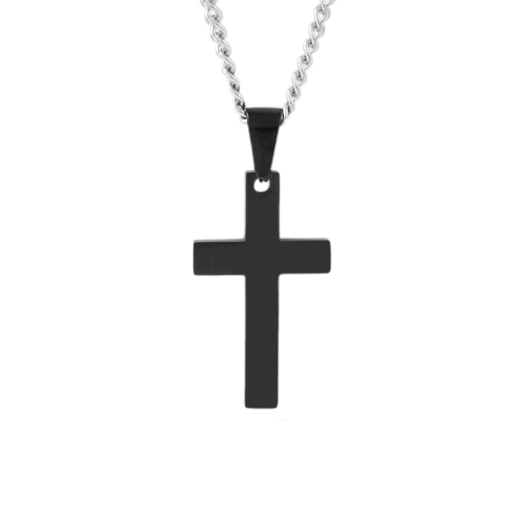 Black Cross - Necklace