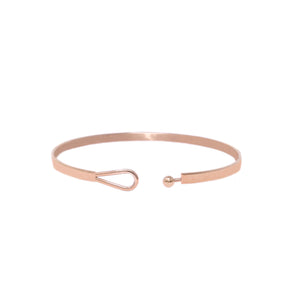 Rose Gold GOODNESS AND MERCY Thin Hook Bracelet
