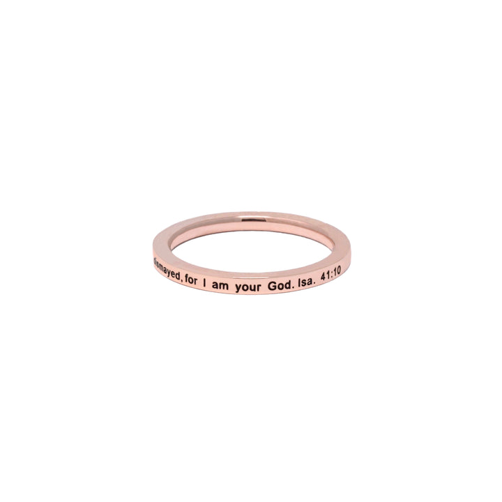 Fear Not Thin - Rose Gold Ring