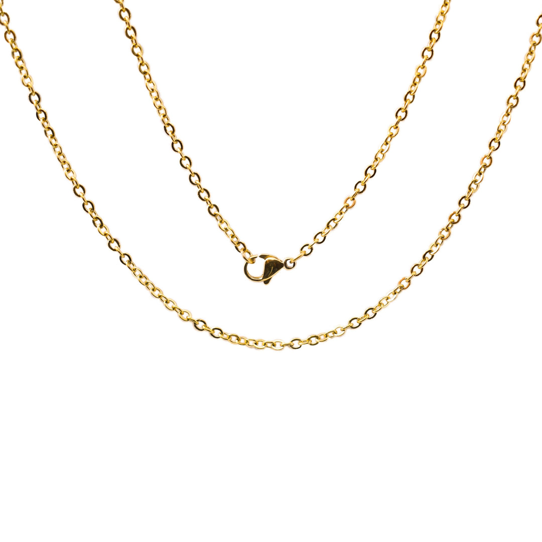 Large Cross - Gold Necklace