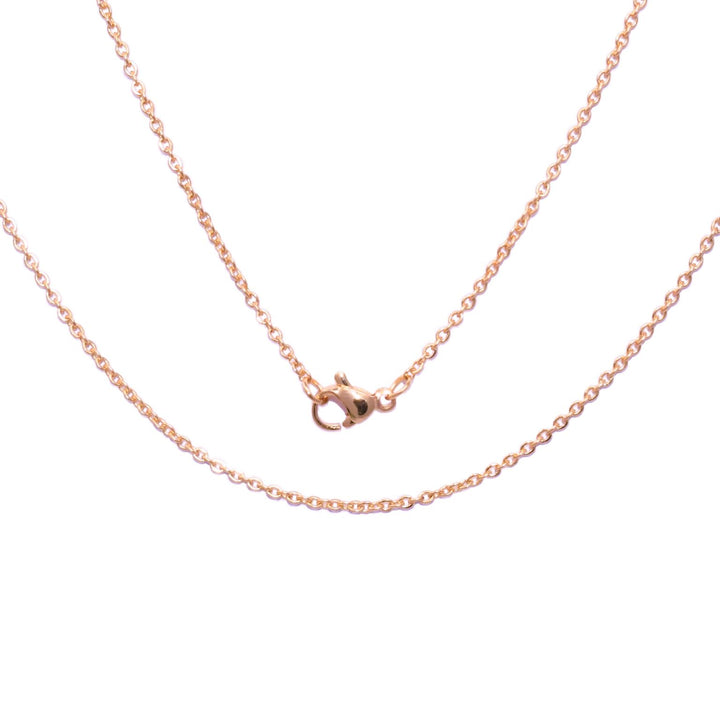 Rose Gold HOPE Necklace With Verse Tag