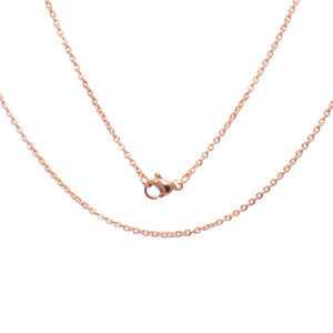 Rose Gold HOPE Necklace With Verse Tag